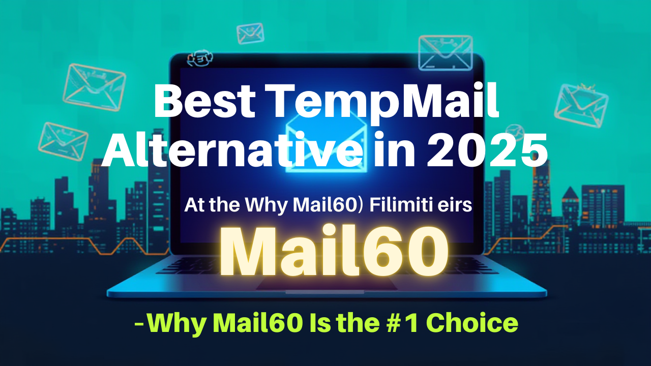 Best TempMail Alternatives in 2025 – Why Mail60 Is the #1 Choice